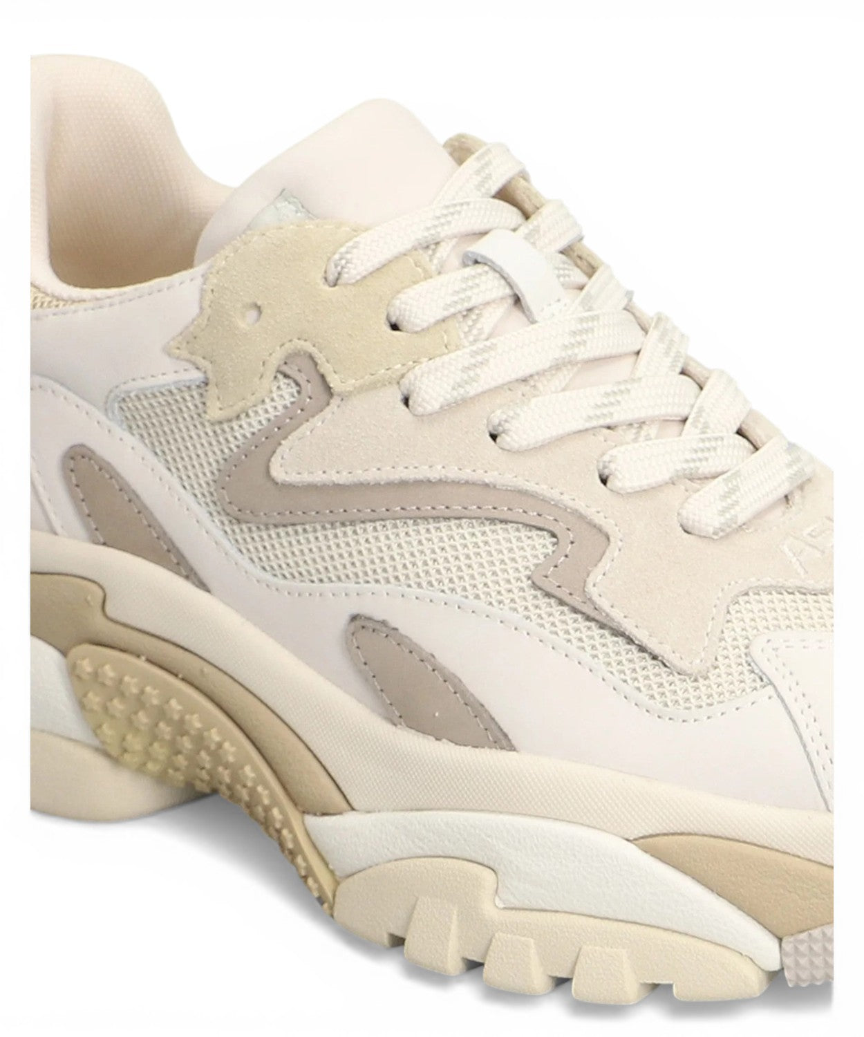 Sneakers Chunky Ash Addict in Pelle e Tessuto Tecnico