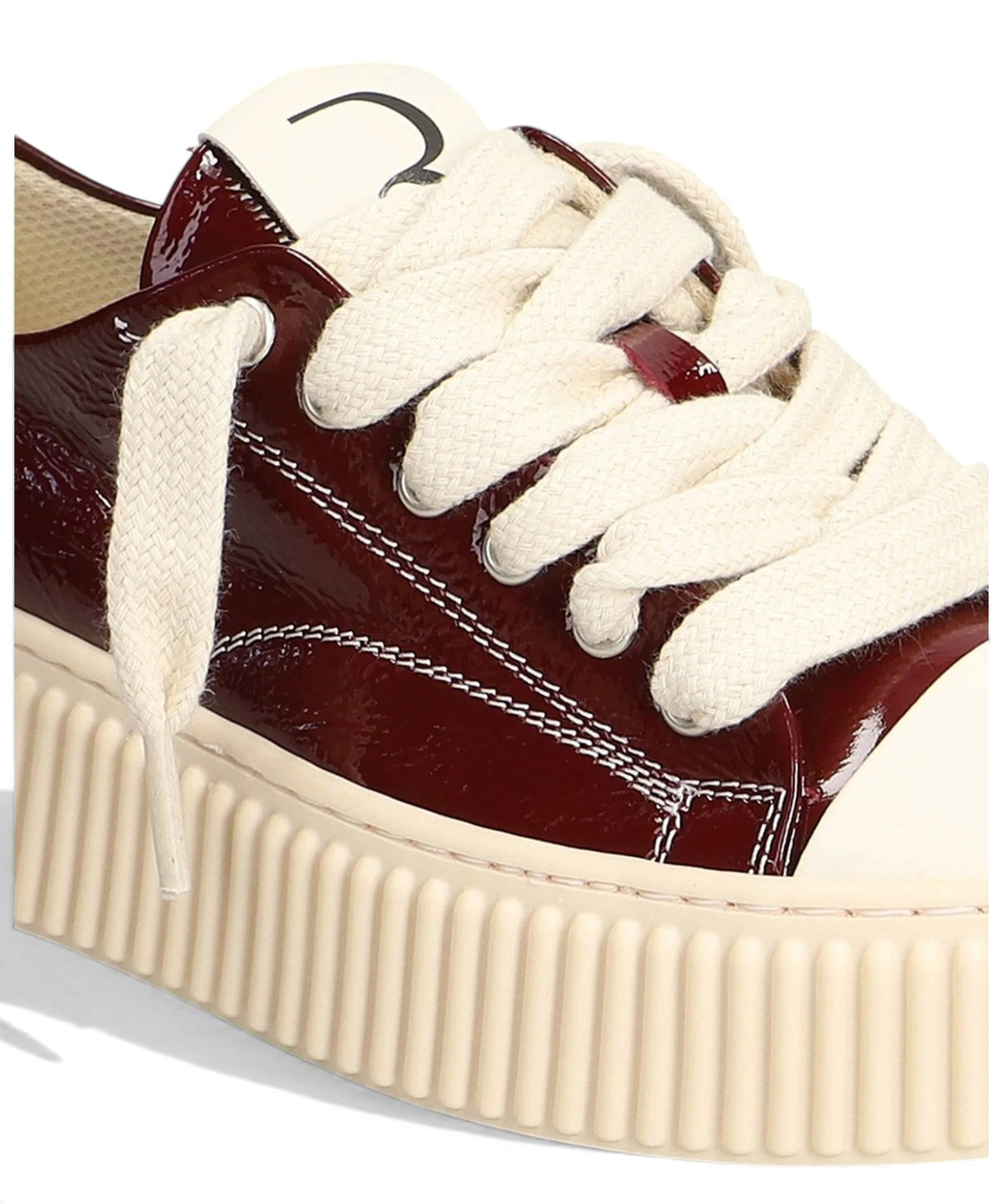 Sneakersy Rhun 2020 z lakierowanej skóry