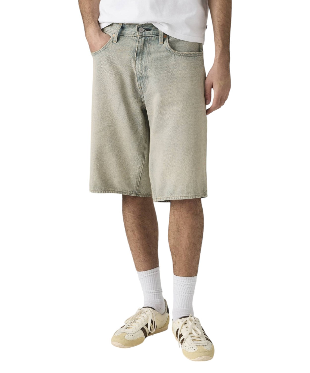 Shorts Levi’s 478 Baggy Denim 100% Cotone