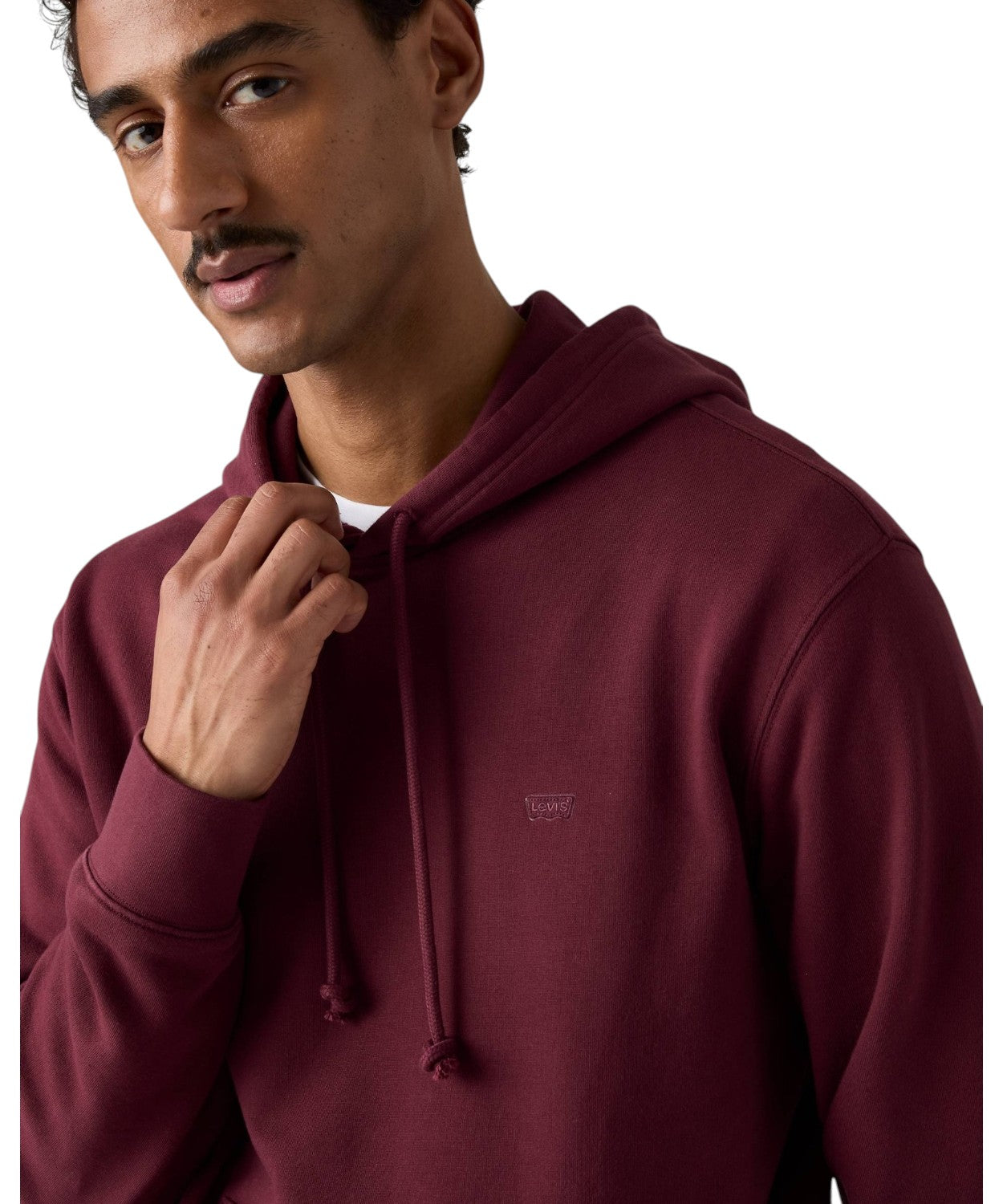Felpa Uomo Levi's Housemark con Cappuccio per Stile