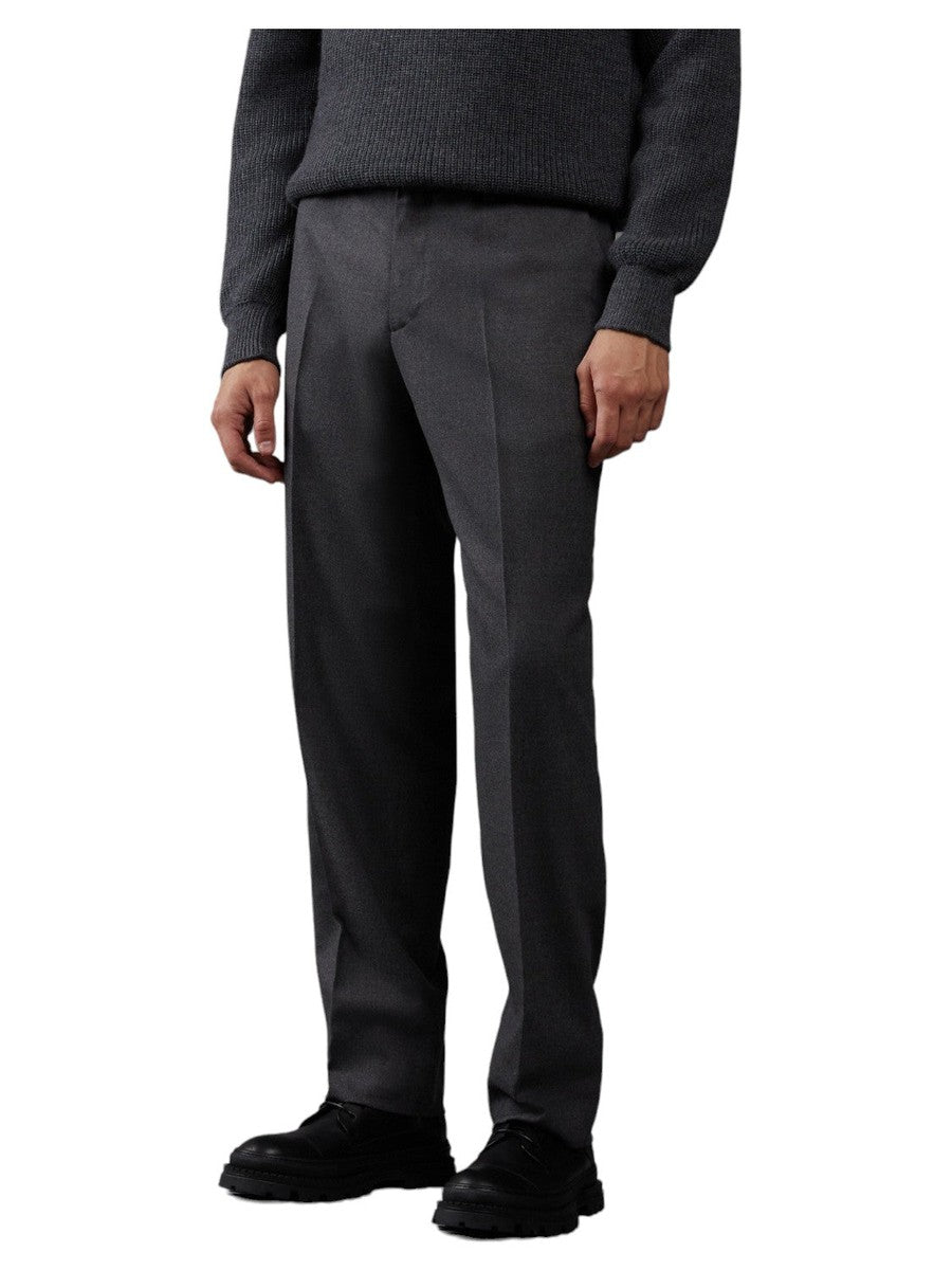 Pantalone grigio monotone-Lardini-Pantaloni-Vittorio Citro Boutique