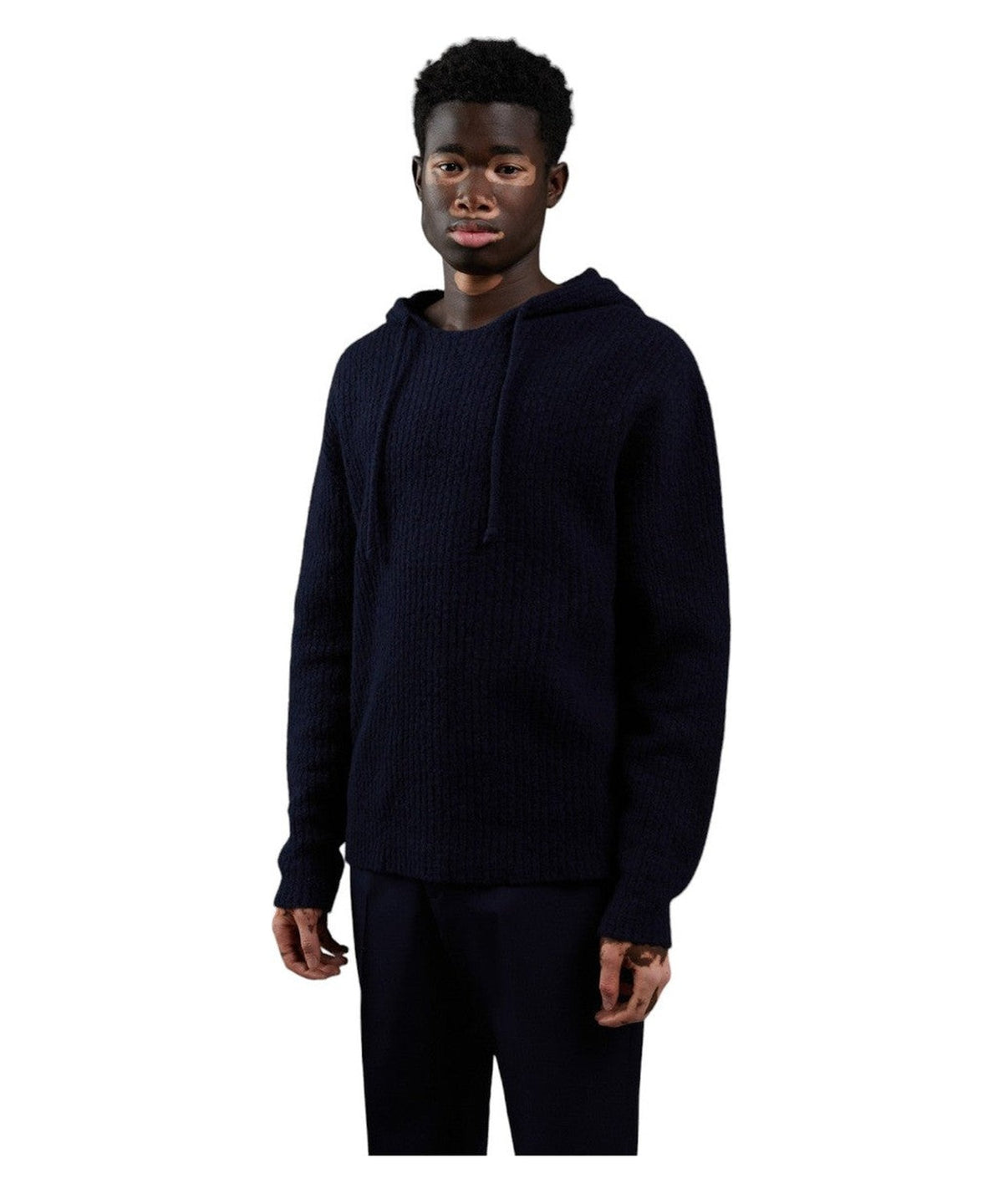 Maglia con Cappuccio Monotone-Lardini-Maglieria-Vittorio Citro Boutique