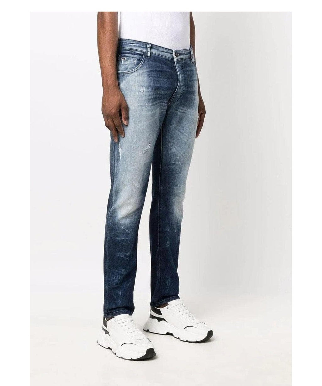 Jeans con effetto candeggiato 2