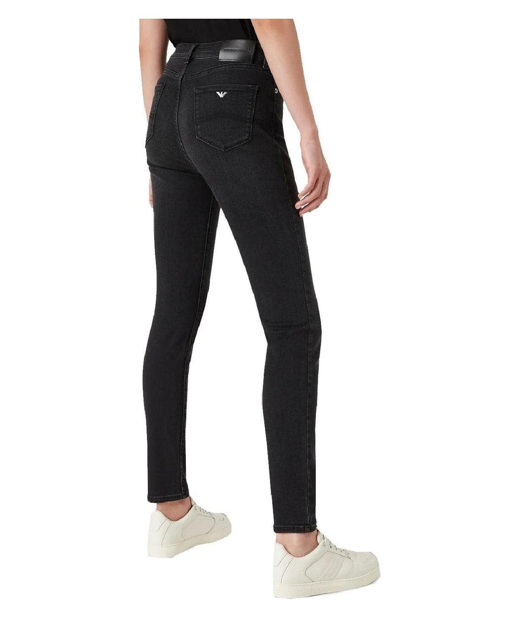 Jeans J20 high waist super skinny leg in denim tencel stretch - Vittorio Citro Boutique