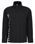 Kappa Giacca Uomo Banda Edou Nero con Zip e Logo Omini Laterale-Kappa-Giacche-Vittorio Citro Boutique