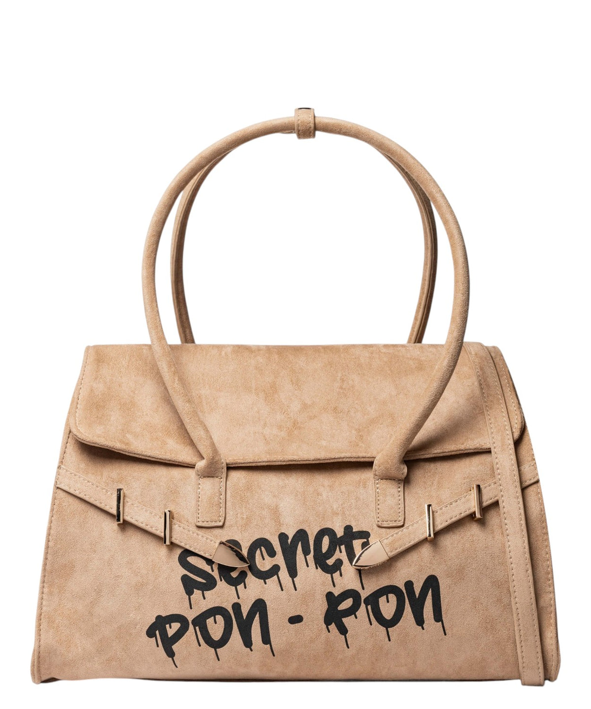 Secret Pon Pon Keyla L Borsa a Mano in Suede