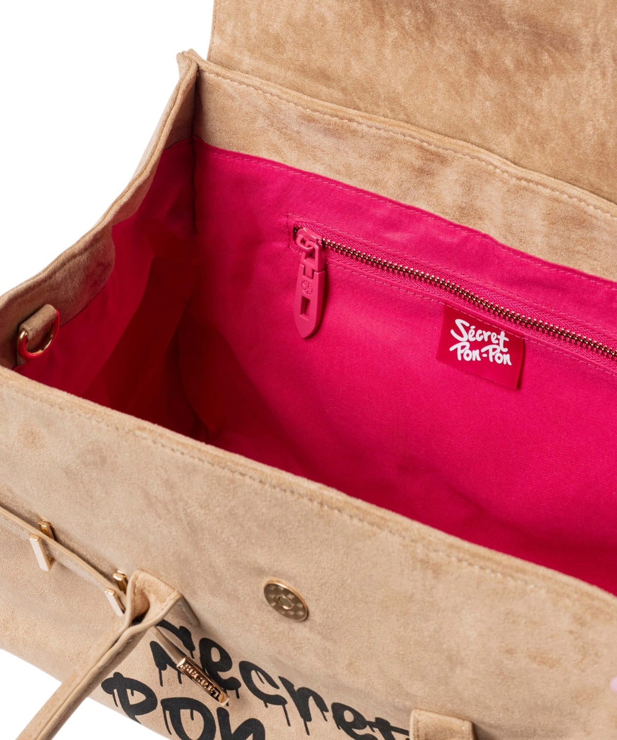 Secret Pon Pon Keyla L Borsa a Mano in Suede