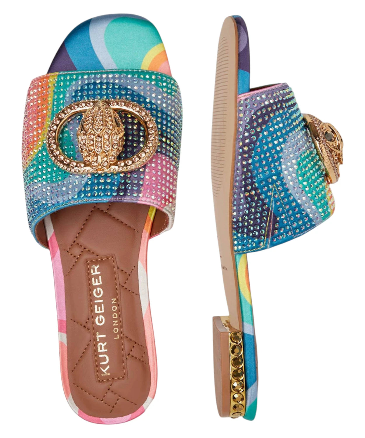 Ciabatte Donna Kurt Geiger Chelsea con Cristalli