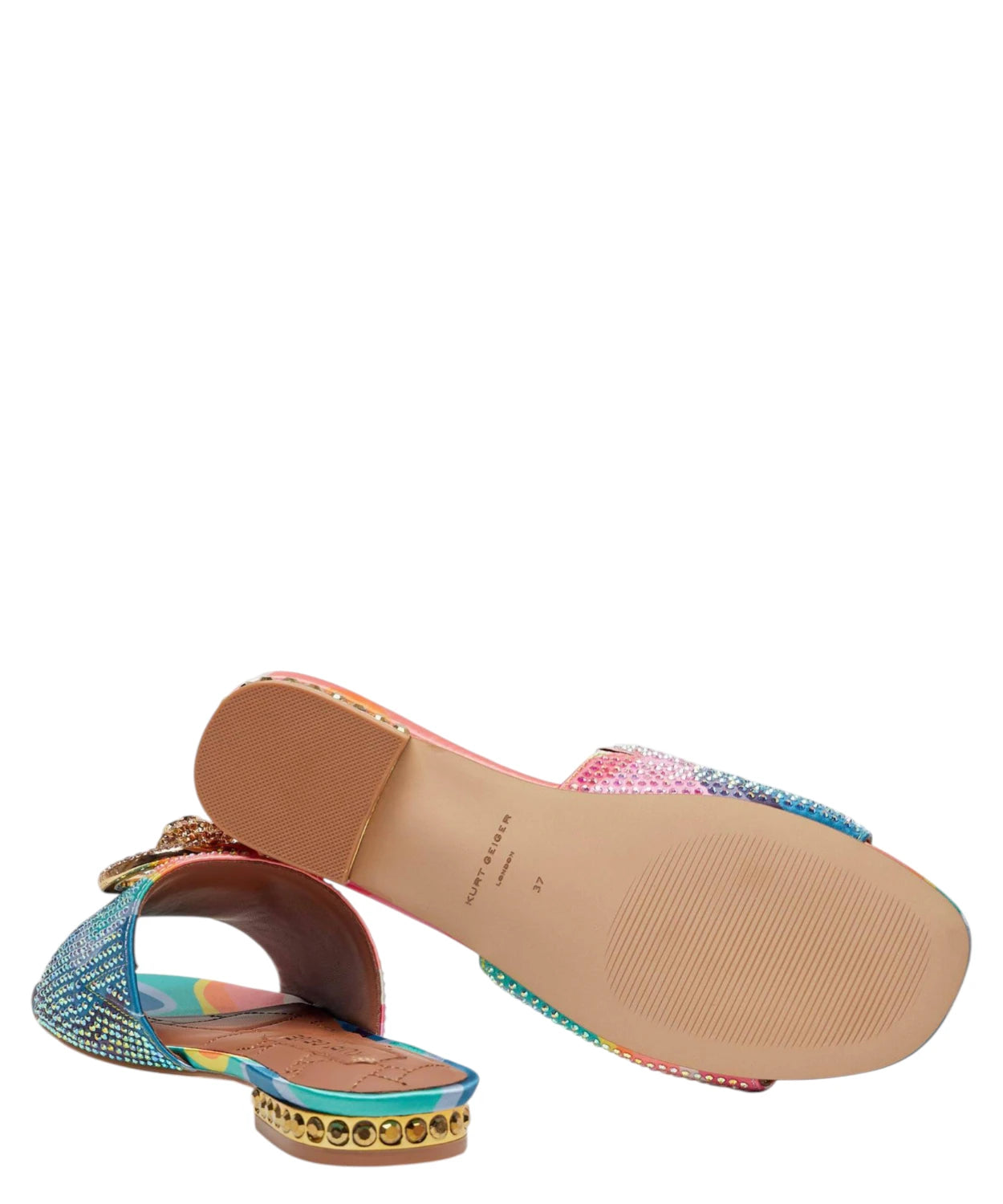 Ciabatte Donna Kurt Geiger Chelsea con Cristalli