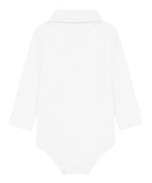 Body Polo Lacoste Kids in Cotone Piqué Biologico