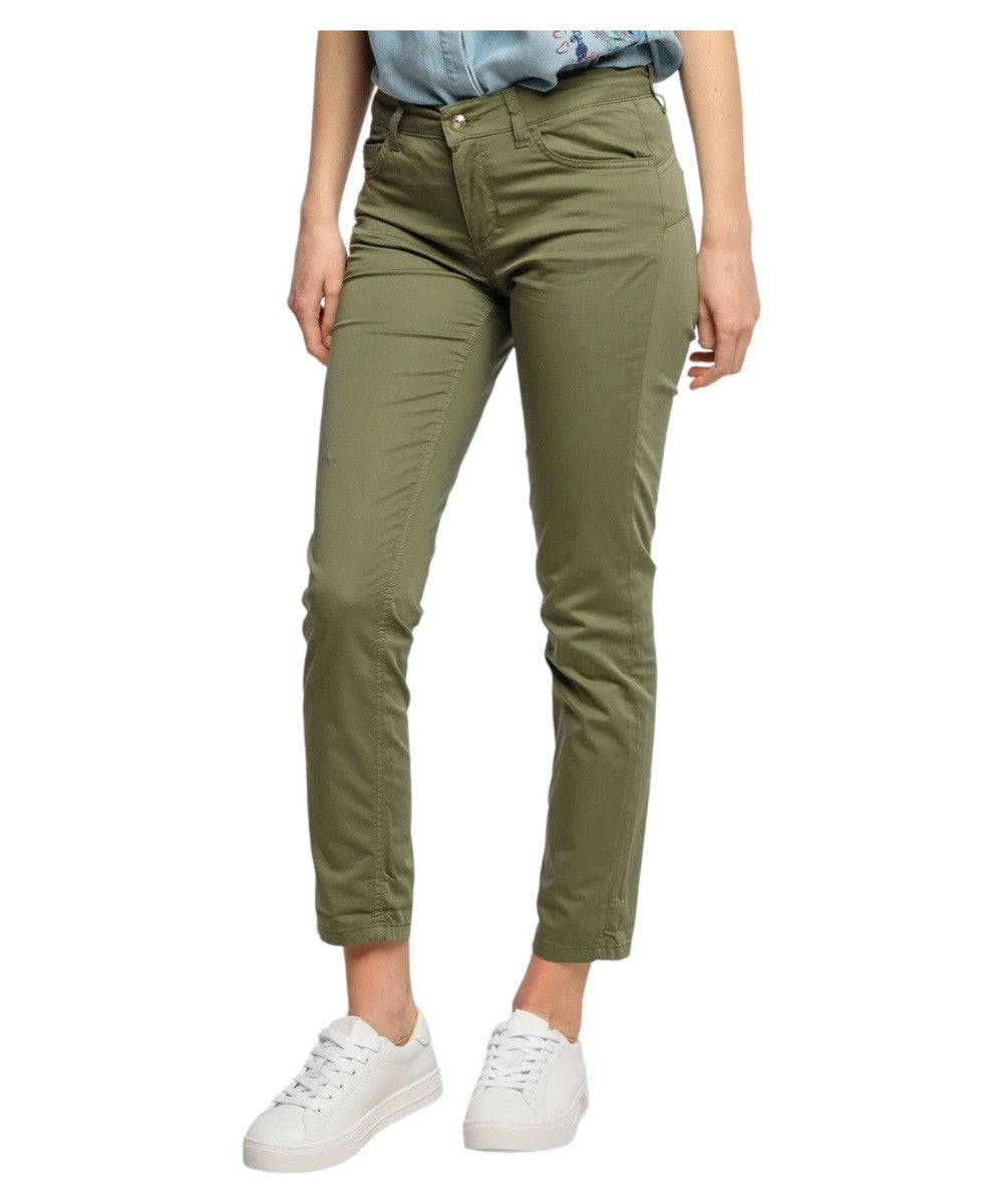 Pantalone Bottom Up in Cotone Stretch-Pantaloni-Liu-Jo-Vittorio Citro Boutique