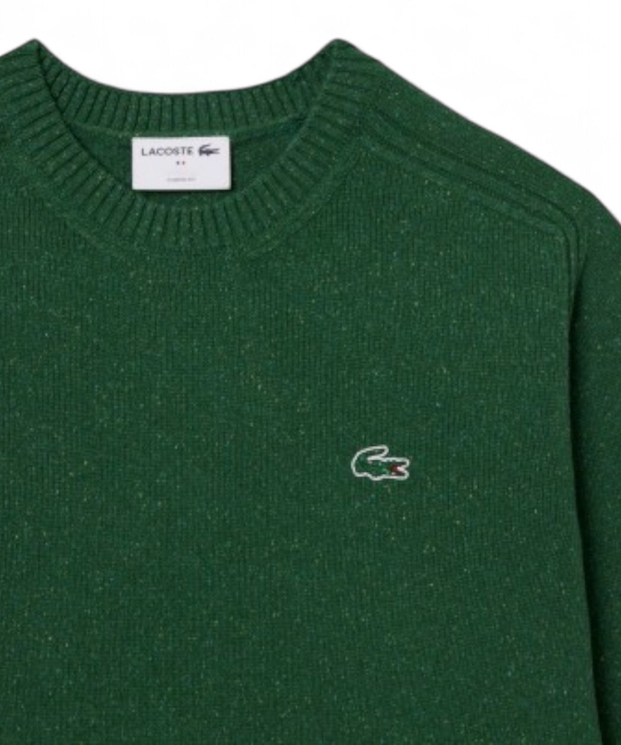 Maglione Girocollo in Lana e Seta Lacoste-LACOSTE-Maglieria-Vittorio Citro Boutique