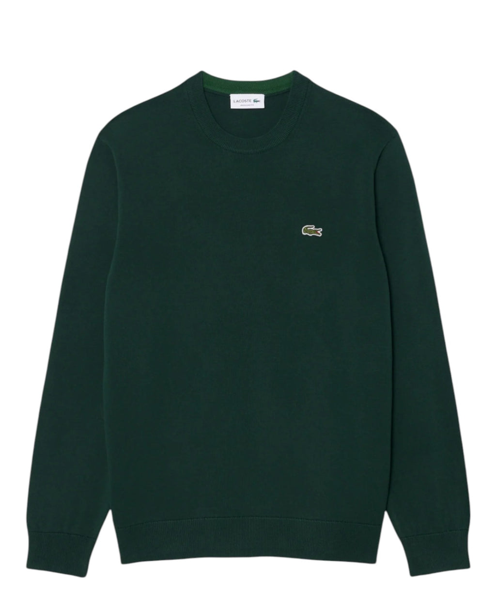 Lacoste Maglione Uomo Misto Lana per Comfort e Stile