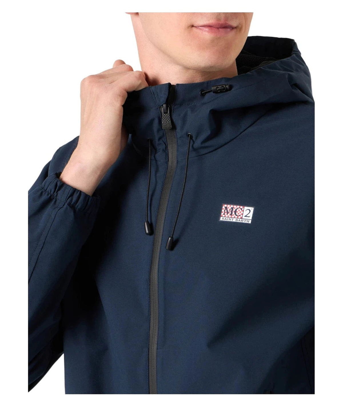 Giacca a Vento da Uomo Solaro con Cappuccio-Mc2 Saint Barth-Giacche-Vittorio Citro Boutique