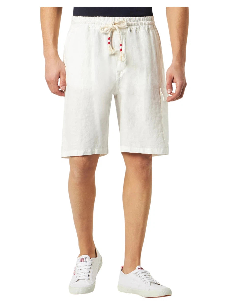 Bermuda Uomo in Lino Tinta Unita-Shorts-Mc2 Saint Barth-Vittorio Citro Boutique