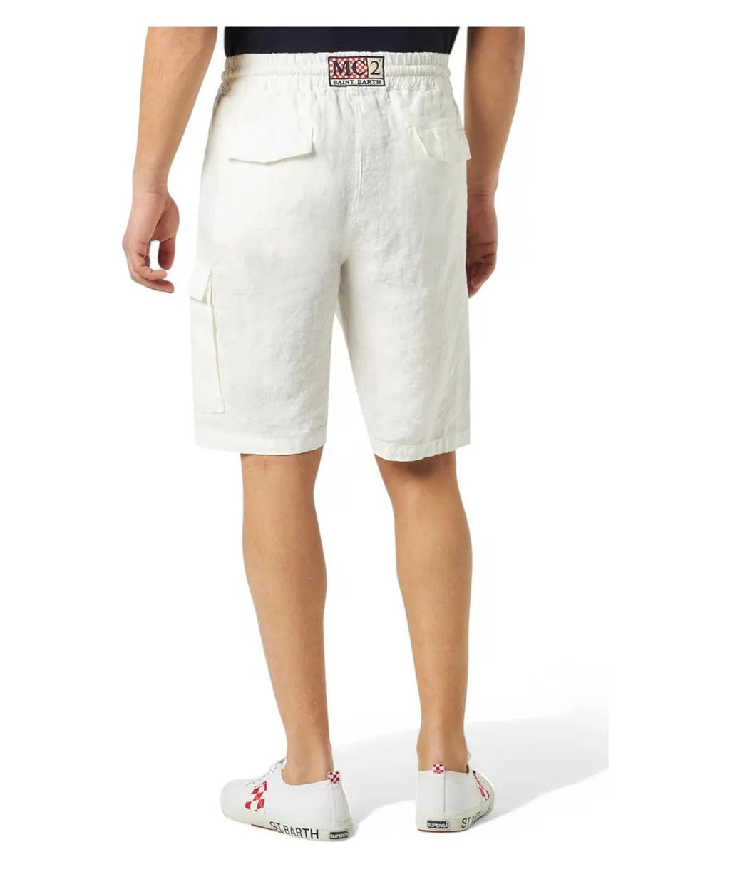 Bermuda Uomo in Lino Marseille-Mc2 Saint Barth-Shorts-Vittorio Citro Boutique