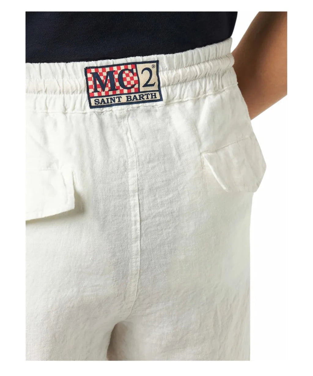 Bermuda Uomo in Lino Marseille-Mc2 Saint Barth-Shorts-Vittorio Citro Boutique