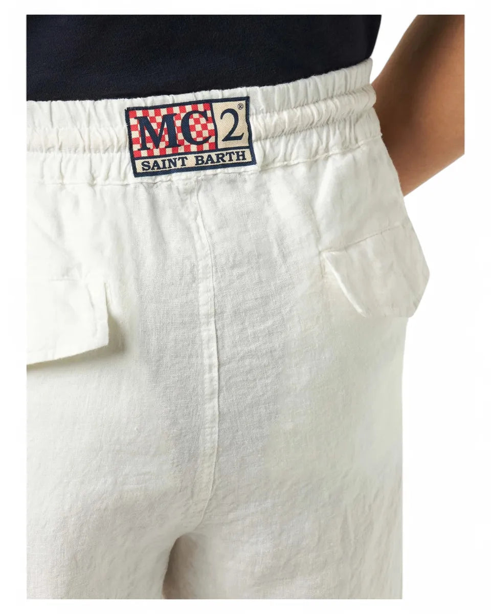 Bermuda Uomo in Lino Marseille-Mc2 Saint Barth-Shorts-Vittorio Citro Boutique