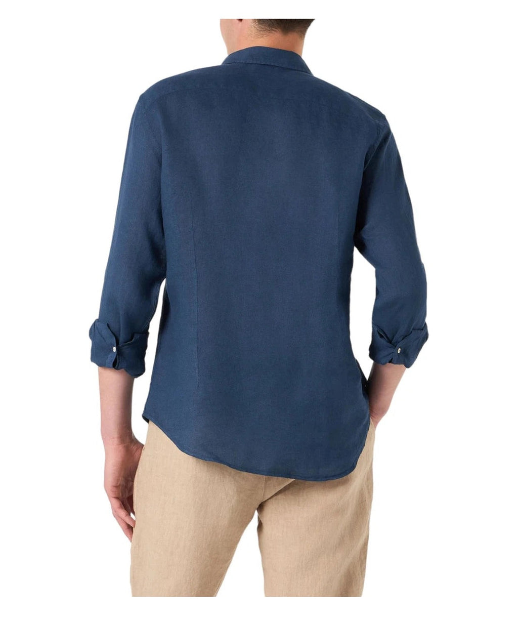 Camicia Pamplona Uomo in Lino-Mc2 Saint Barth-Camicie-Vittorio Citro Boutique