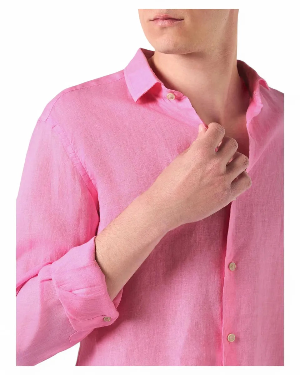 Camicia Uomo in Lino Pamplona-Mc2 Saint Barth-Camicie-Vittorio Citro Boutique