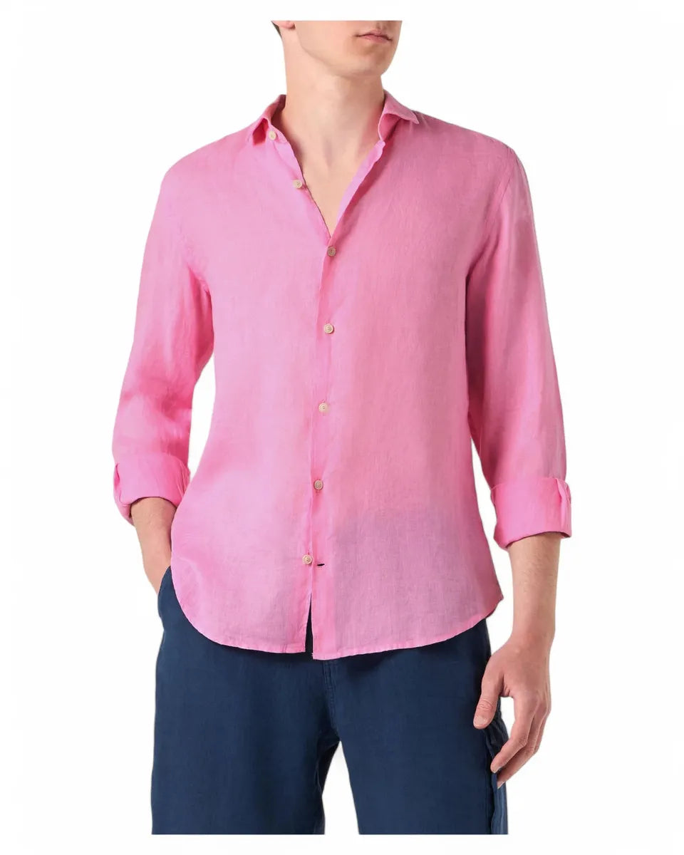 Camicia Uomo in Lino Pamplona-Camicie-Mc2 Saint Barth-Vittorio Citro Boutique