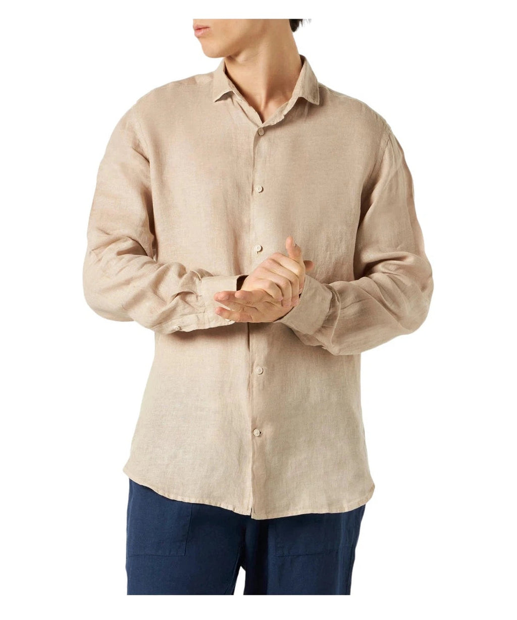 Camicia Pamplona Uomo in Lino-Mc2 Saint Barth-Camicie-Vittorio Citro Boutique
