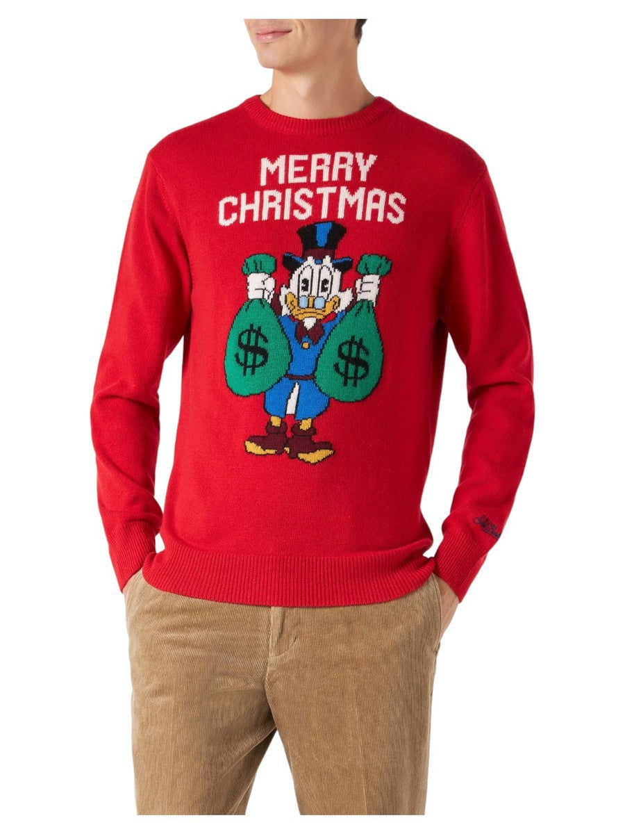 Maglia uomo con stampa Paperone | ©DISNEY EDIZIONE SPECIALE-Mc2 Saint Barth-Maglieria-Vittorio Citro Boutique