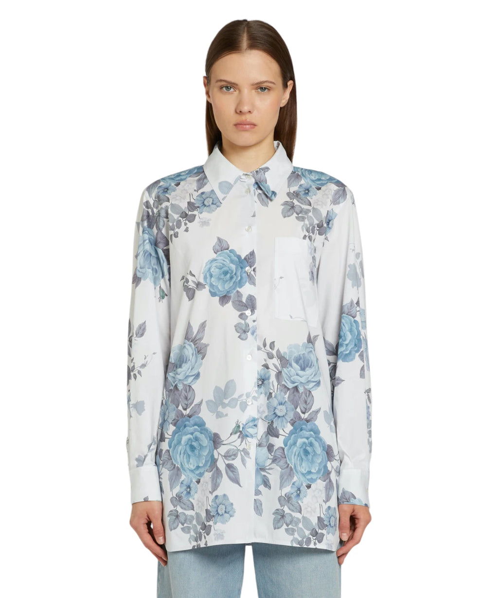 Hemd AMICI Marella Floral aus Stretch-Baumwolle