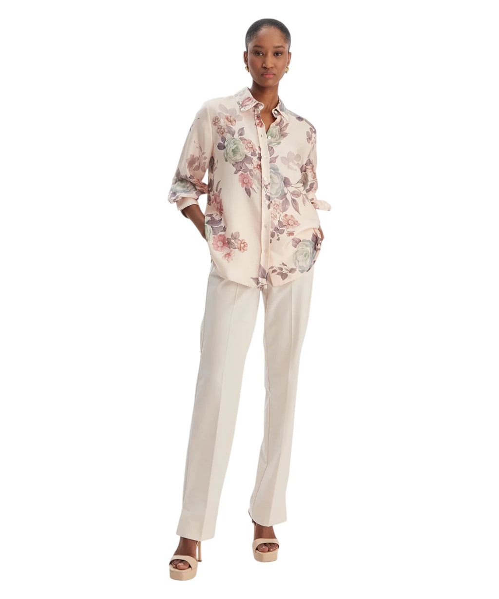 Camicia Marella SALVE in Seta con Stampa Floreale