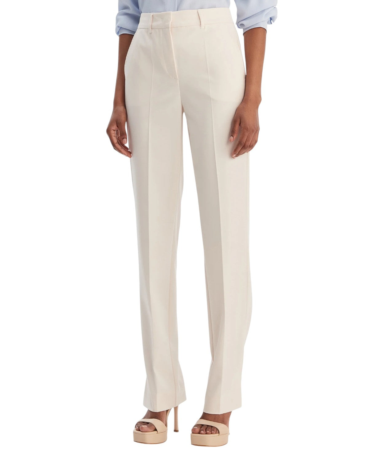 Marella Slim High-Waist Trousers