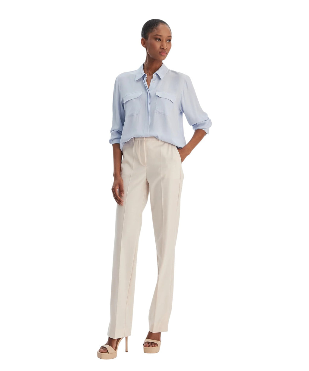 Marella Slim High-Waist Trousers