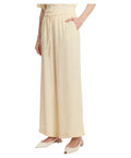 Pantalone Dritto in Crêpe de Chine di Seta con Coulisse-Pantaloni-Marella-Vittorio Citro Boutique