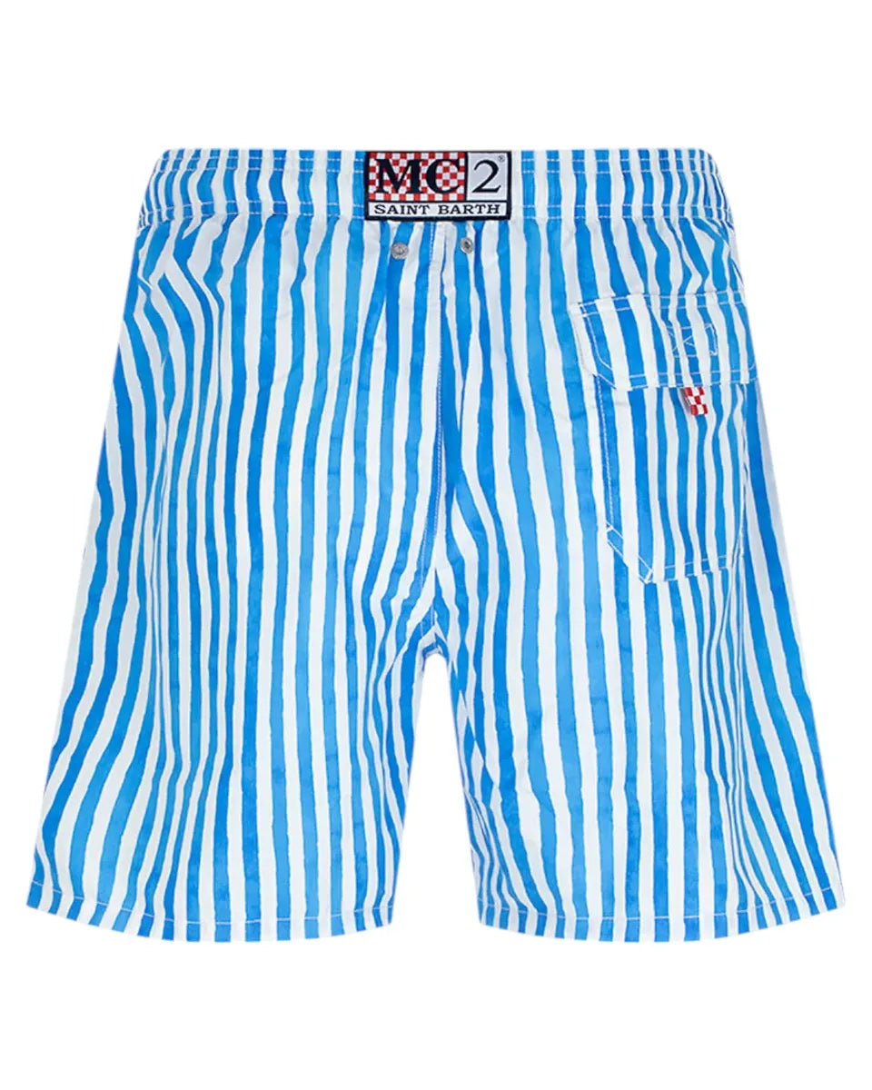 Costume da Bagno Uomo Gustavia a Righe-Mc2 Saint Barth-Costumi da bagno-Vittorio Citro Boutique