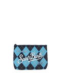Pochette Aline "County Argyle"-Mc2 Saint Barth-Pochette-Vittorio Citro Boutique