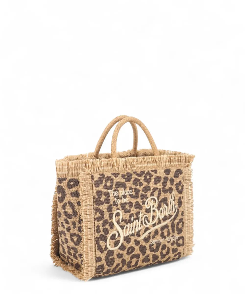 Borsa in Paglia Colette Maculata-Mc2 Saint Barth-Borse a mano-Vittorio Citro Boutique