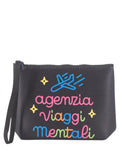 Pochette Aline "Agenzia Viaggi Mentali"-Mc2 Saint Barth-Pochette-Vittorio Citro Boutique