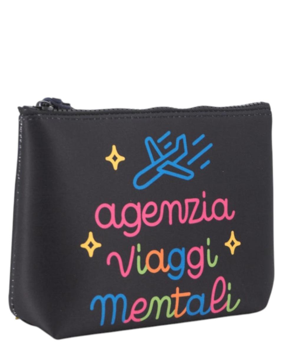 Pochette Aline "Agenzia Viaggi Mentali"-Mc2 Saint Barth-Pochette-Vittorio Citro Boutique