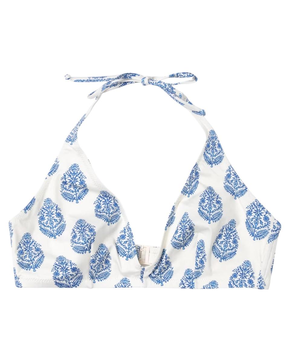 Top Bikini Bralette Gaia a Triangolo con Stampa-Mc2 Saint Barth-Costumi da bagno-Vittorio Citro Boutique