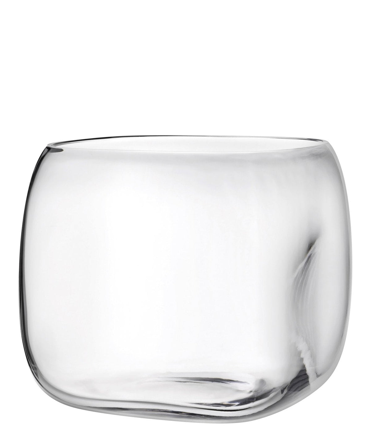 Vaso Mono Box extra large NUDE in cristallo senza piombo
