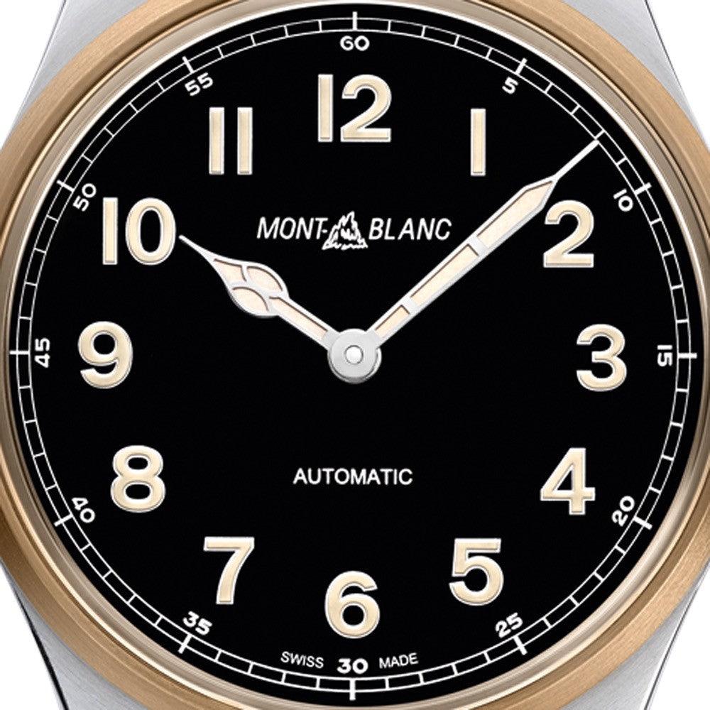 Montblanc 1858 Automatic 40mm zegarek ze stali i brązu