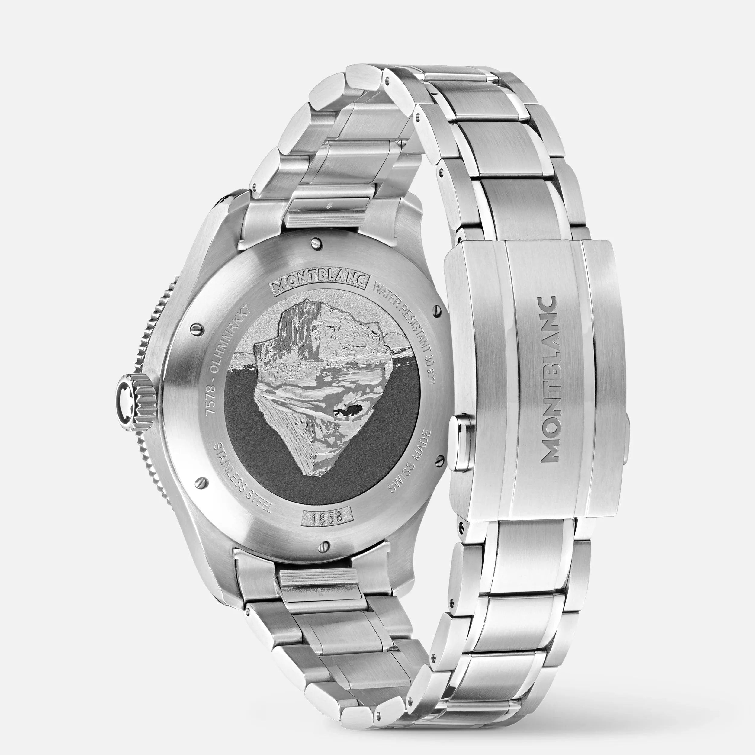 Montblanc 1858 Ice Sea Automatic Date 41mm orologio sportivo