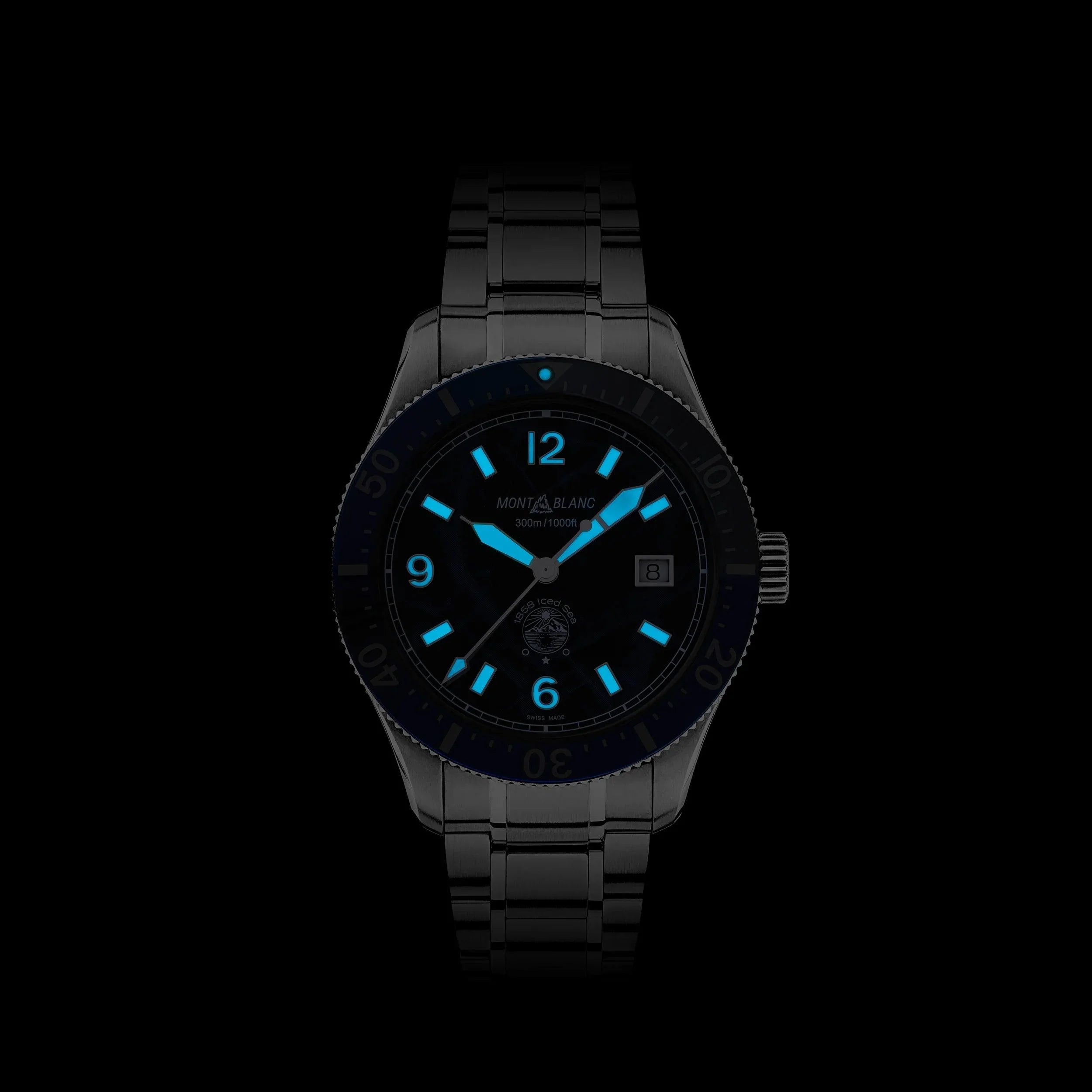 Montblanc 1858 Ice Sea Automatic Date 41mm orologio sportivo