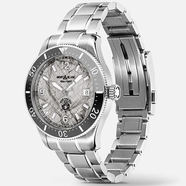 Montblanc 1858 Iced Sea automatisch horloge 41mm grijs