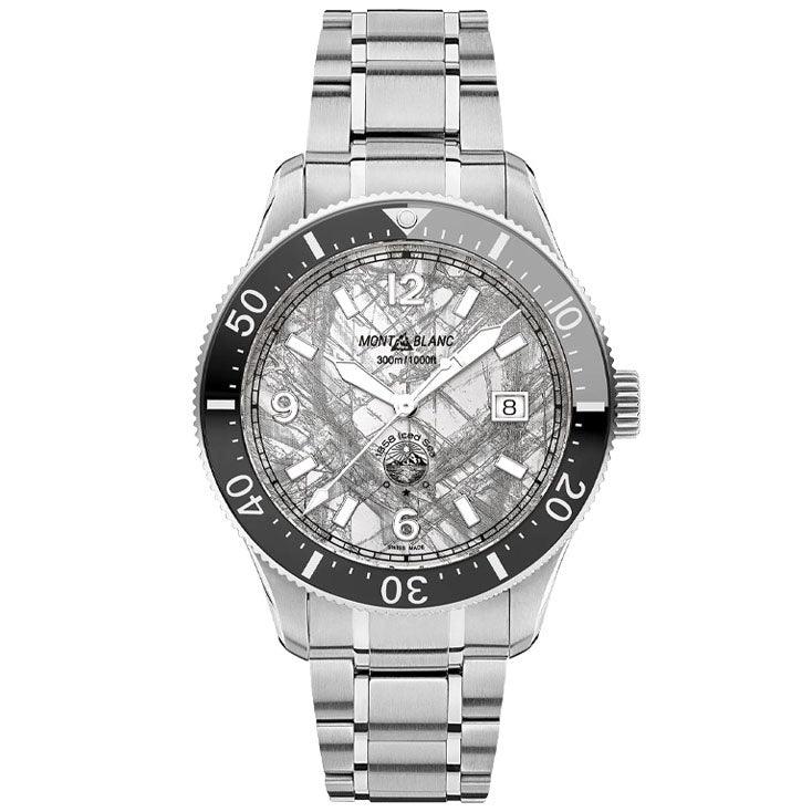 Montblanc 1858 Iced Sea automatisch horloge 41mm grijs