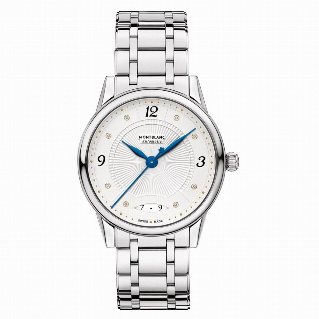 Montblanc automatic watch 37mm white Bohème