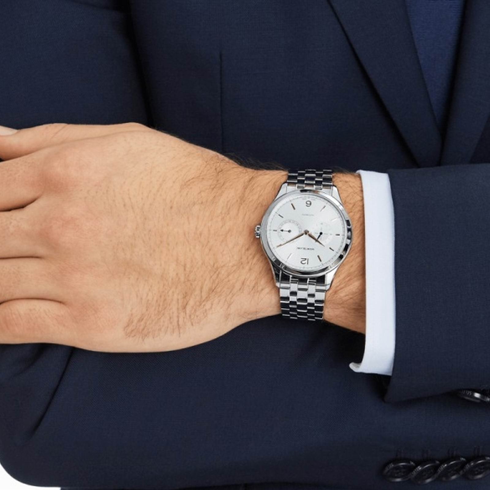 Orologio Montblanc Heritage Chronometrie 40mm Argento Automatico