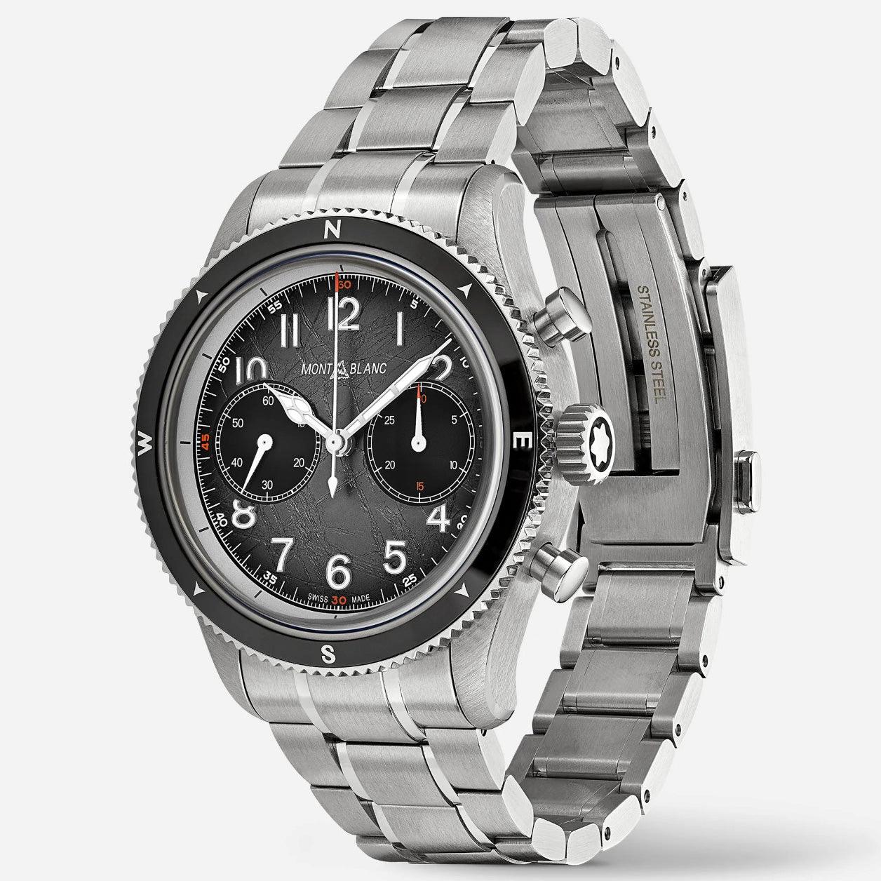 Orologio Montblanc 1858 Automatic Chronograph 42mm in Acciaio