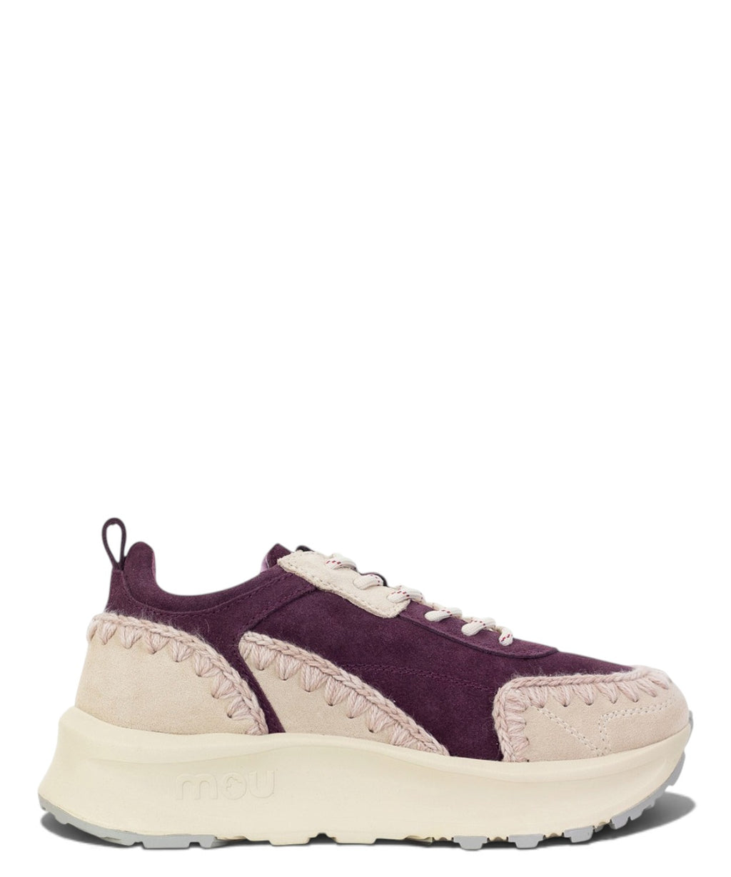 Mou Speed Eskimo zapatilla con cordones de piel