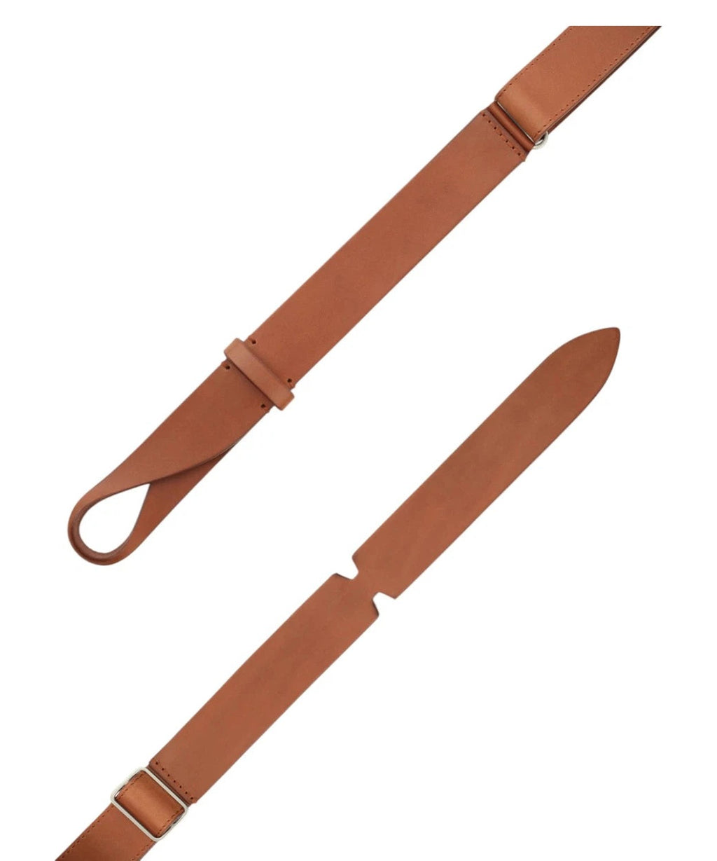 Cintura Nobuckle Bull in Cuoio 15