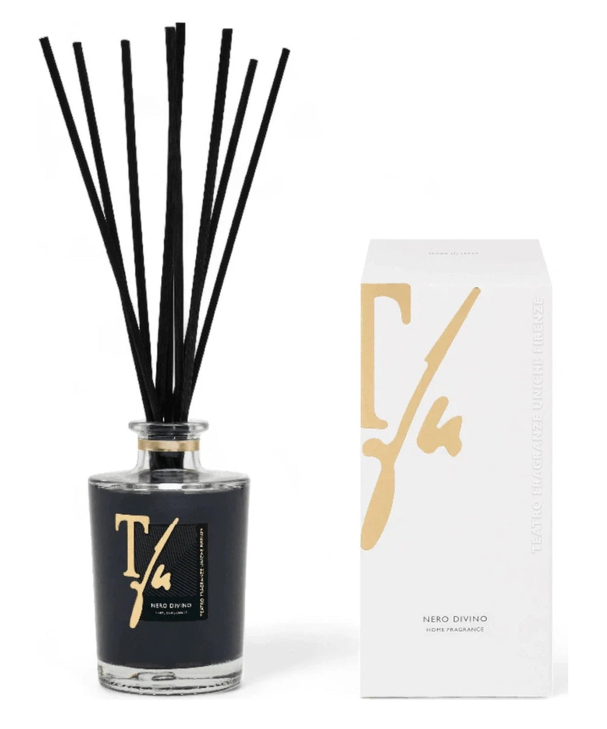 Fragranza Nero Divino Diffusore con Bastoncini-Teatro Fragranze Uniche-Fragranze ambiente-Vittorio Citro Boutique